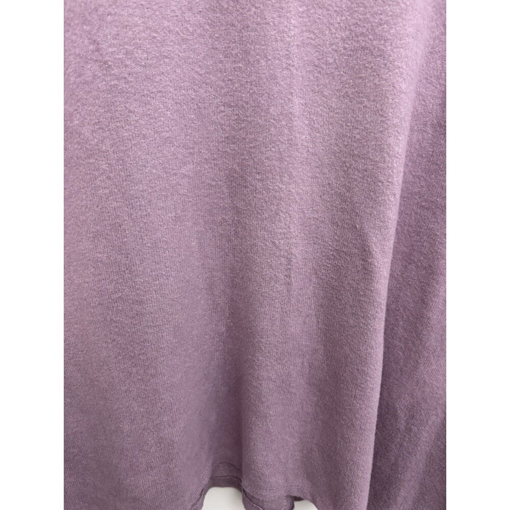 Simply Vera Wang Women’s Blouse 3/4 Bell Sleeve Scoop Neck PURPLE LAVENDER XL - Picture 6 of 12